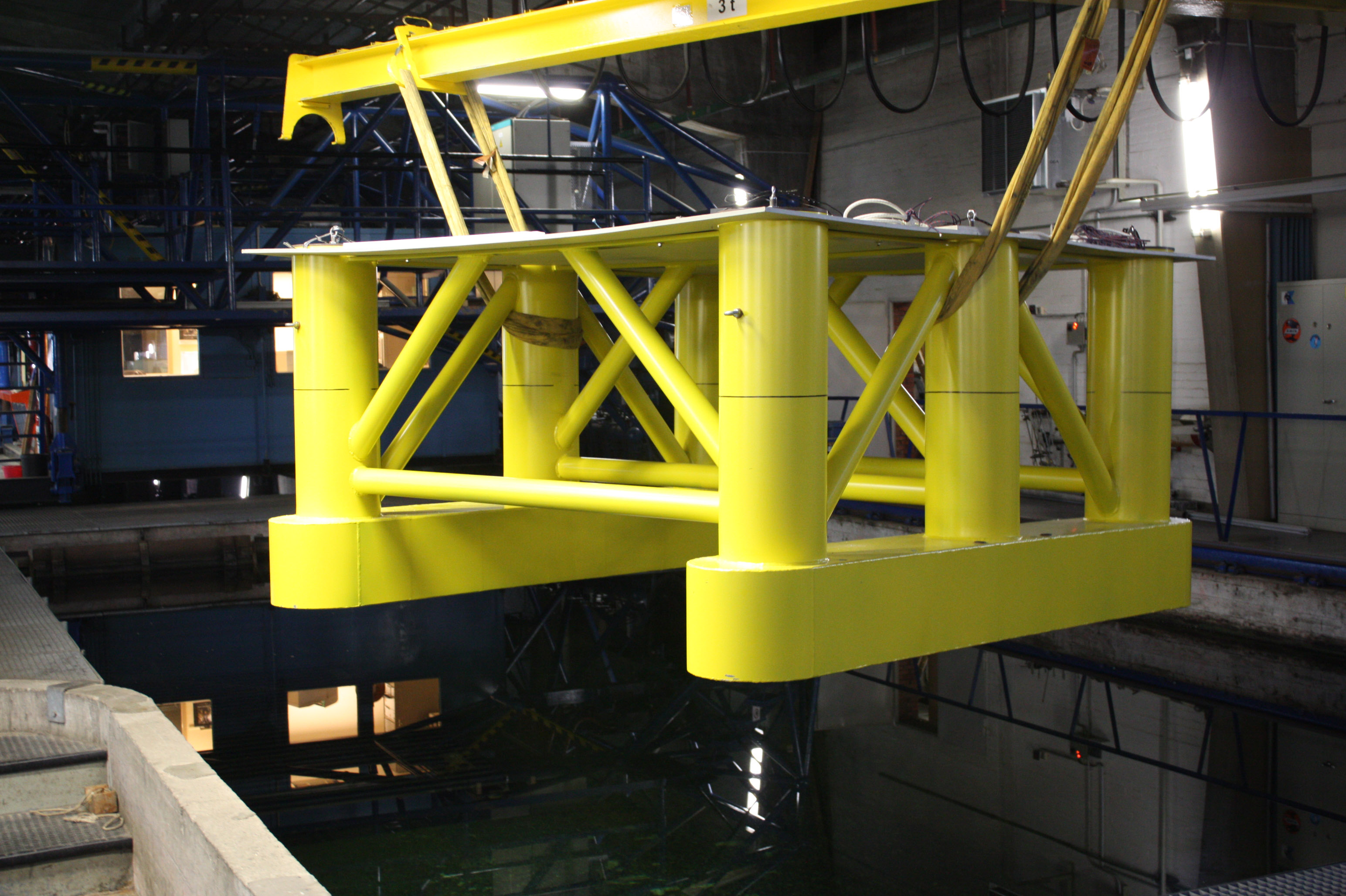 Erarbeitung eines Konzeptes zur technischen Realisierung der Plattform, Lagerung und Pelletierung von Methanhydraten.